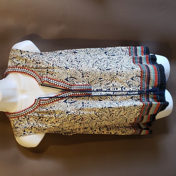 Daniel Rainn Sleeveless Tassel Tie Top Size M - Picture 1 of 13